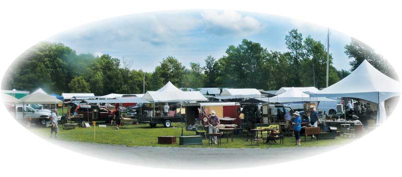 Odessa show vendors set up