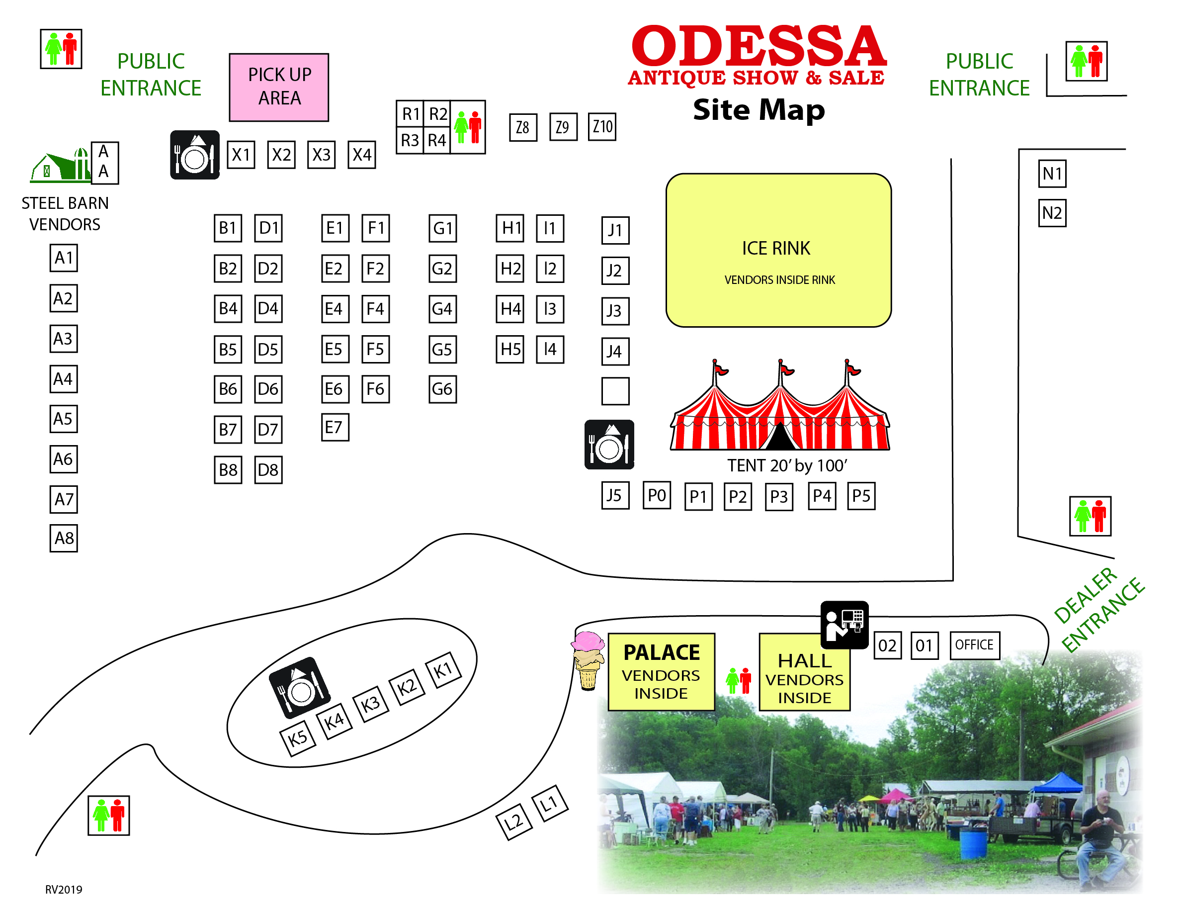 Site Map Odessa Show